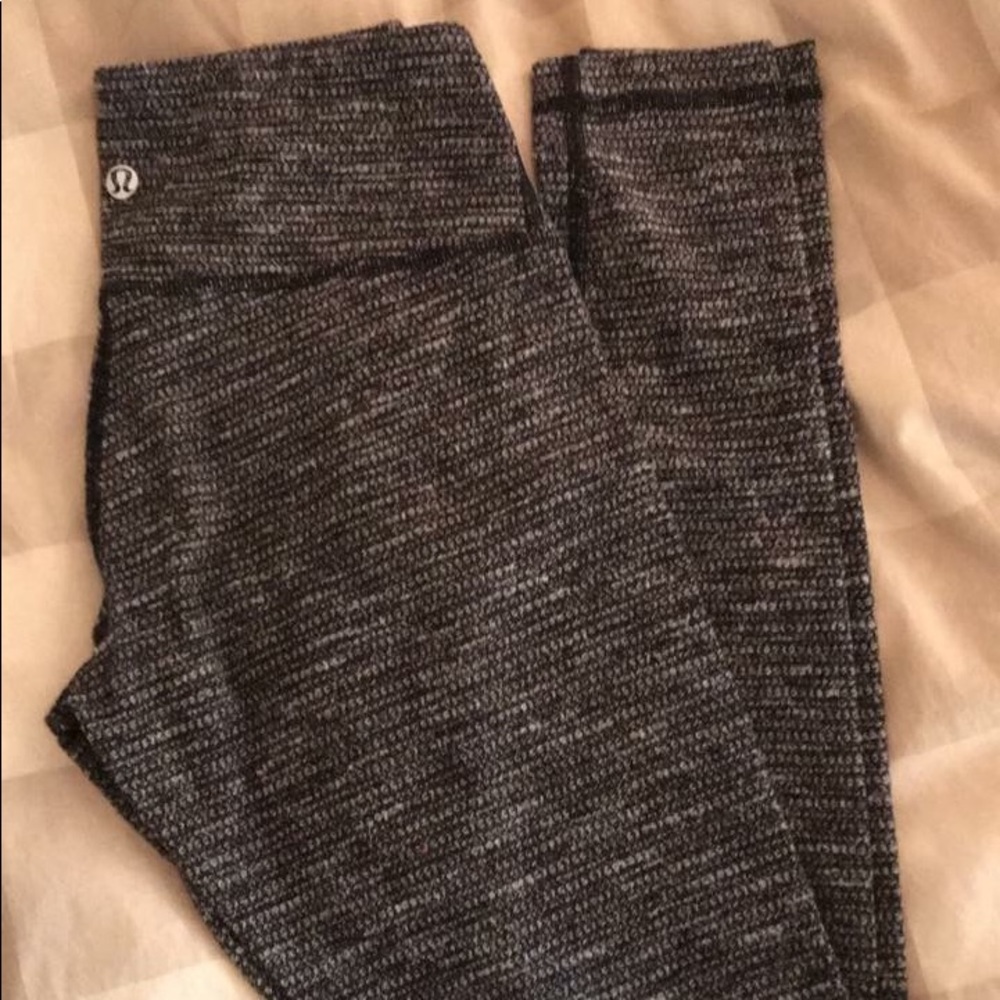 Lululemon coco pique wunder unders full length